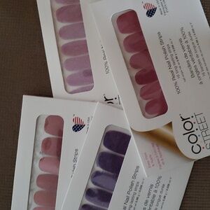 Color Street nails bundle of 4
